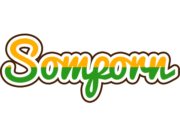 Somporn banana logo