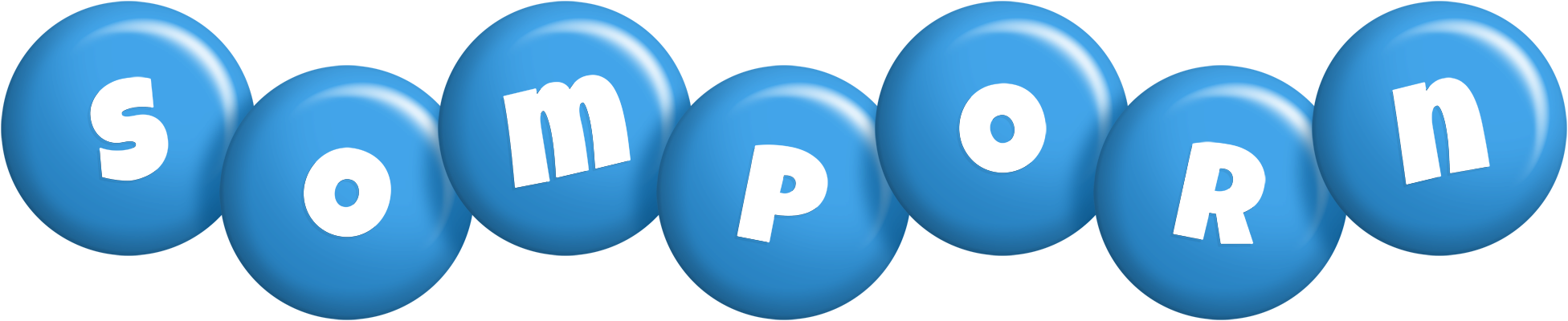 Somporn candy-blue logo
