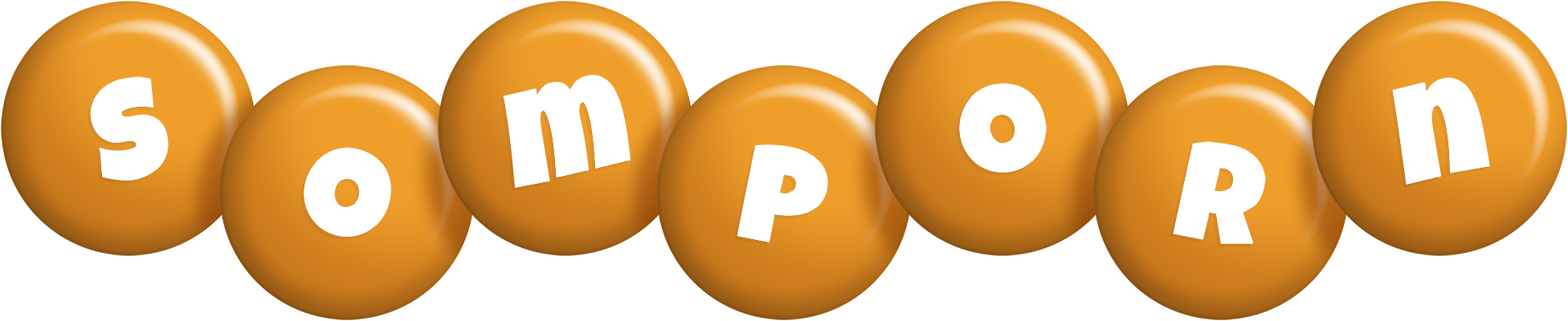 Somporn candy-orange logo