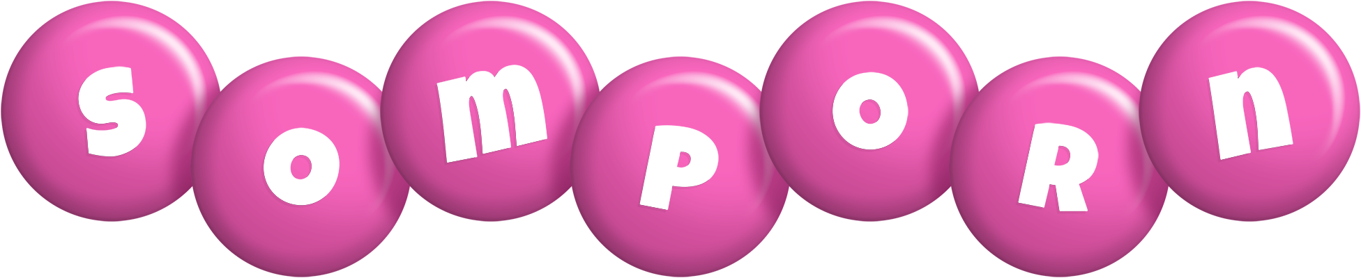 Somporn candy-pink logo