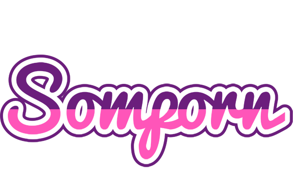 Somporn cheerful logo