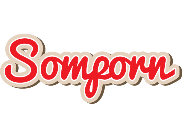 Somporn chocolate logo