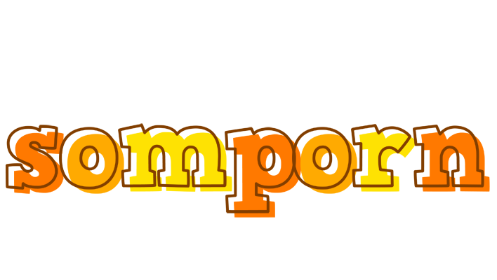 Somporn desert logo