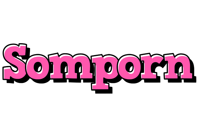 Somporn girlish logo