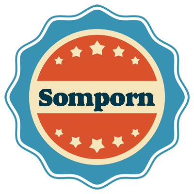 Somporn labels logo