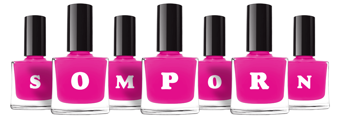 Somporn nails logo