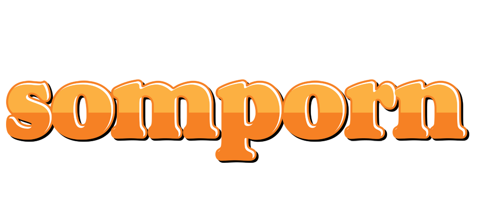 Somporn orange logo