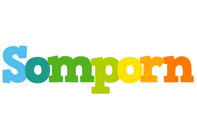 Somporn rainbows logo