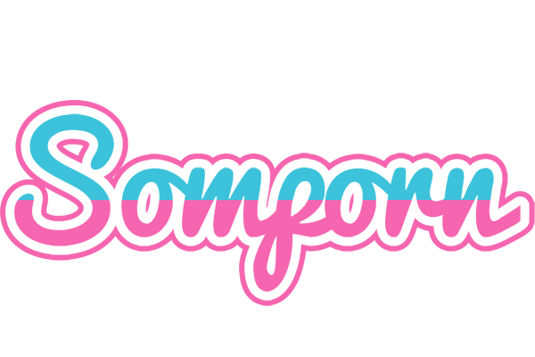 Somporn woman logo