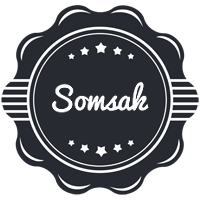 Somsak badge logo