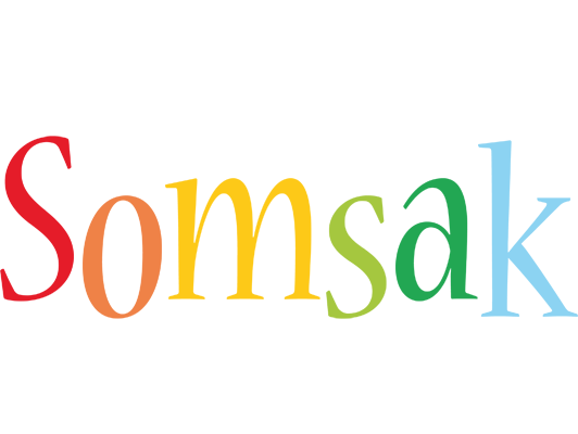 Somsak birthday logo
