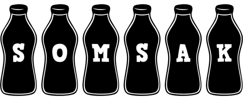 Somsak bottle logo