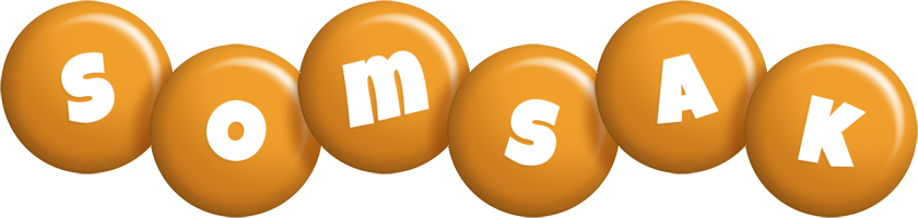 Somsak candy-orange logo