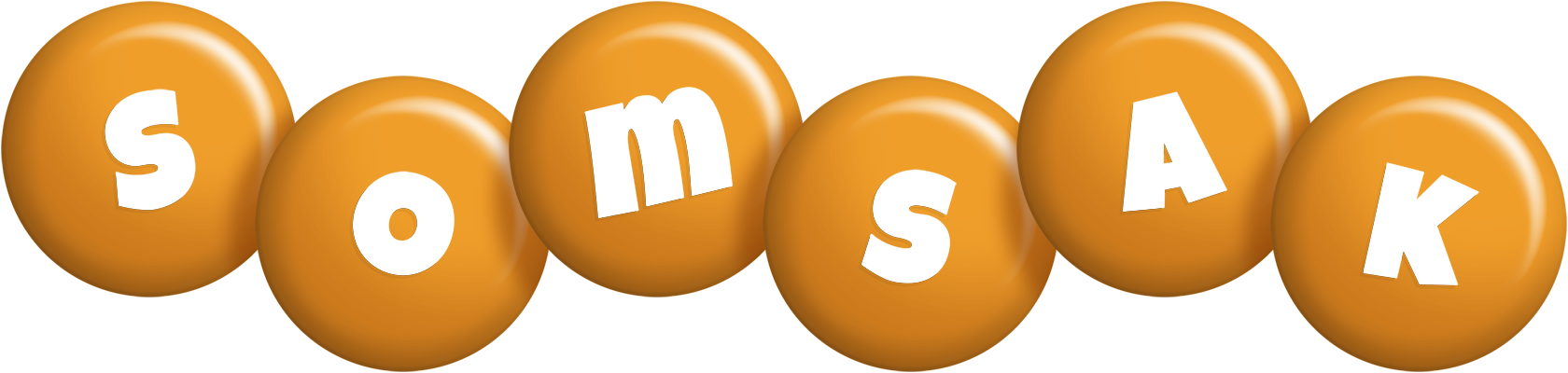 Somsak candy-orange logo