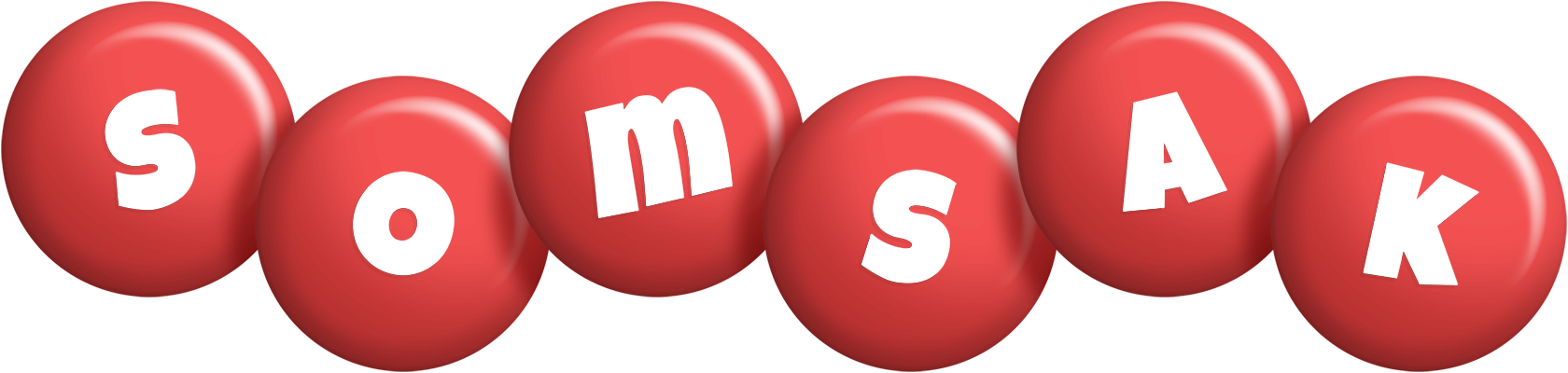 Somsak candy-red logo