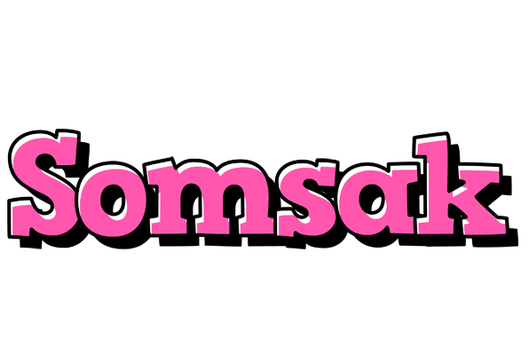 Somsak girlish logo