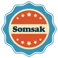 Somsak labels logo