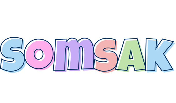 Somsak pastel logo