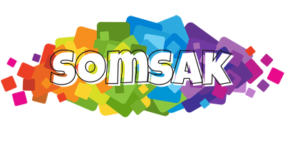 Somsak pixels logo