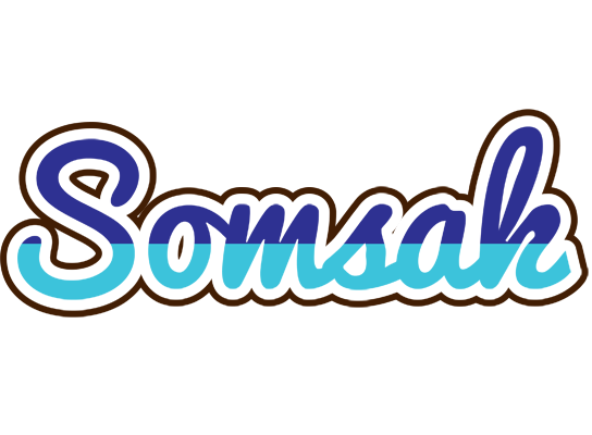 Somsak raining logo