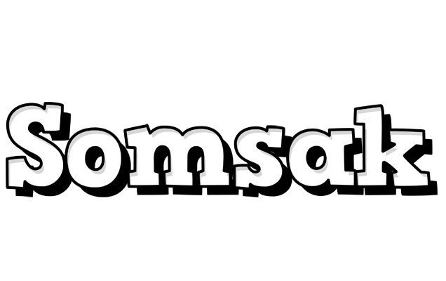 Somsak snowing logo