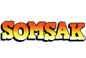 Somsak sunset logo