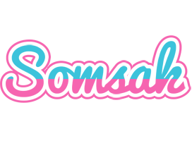 Somsak woman logo