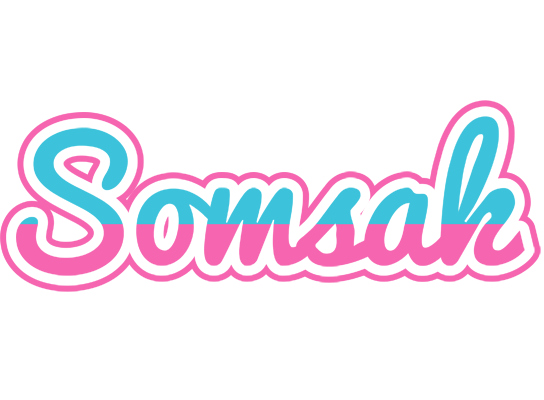 Somsak woman logo