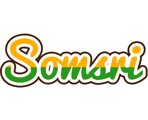 Somsri banana logo