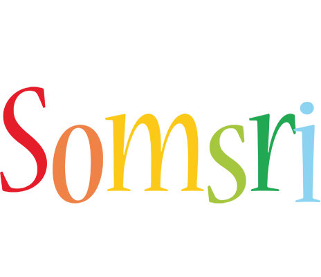 Somsri birthday logo