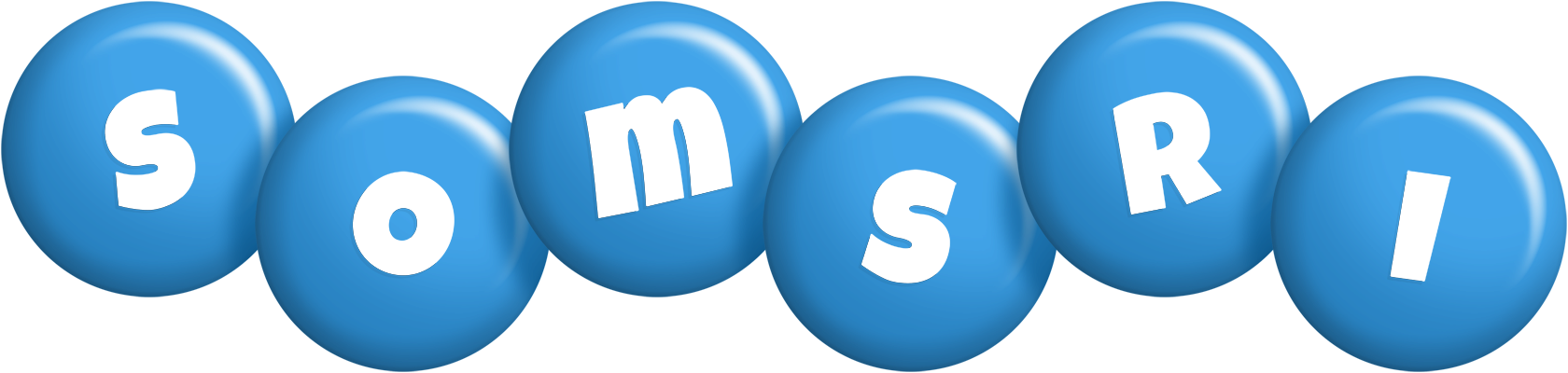 Somsri candy-blue logo