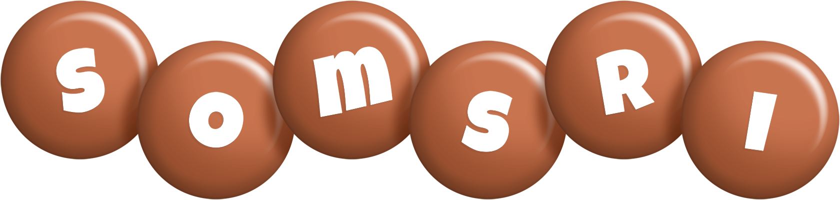 Somsri candy-brown logo