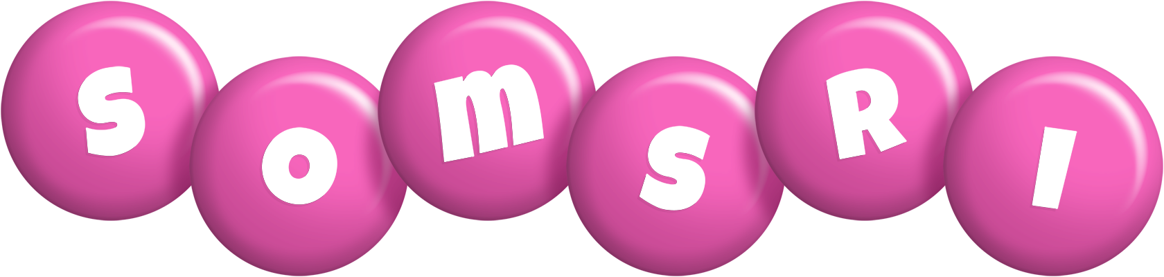 Somsri candy-pink logo