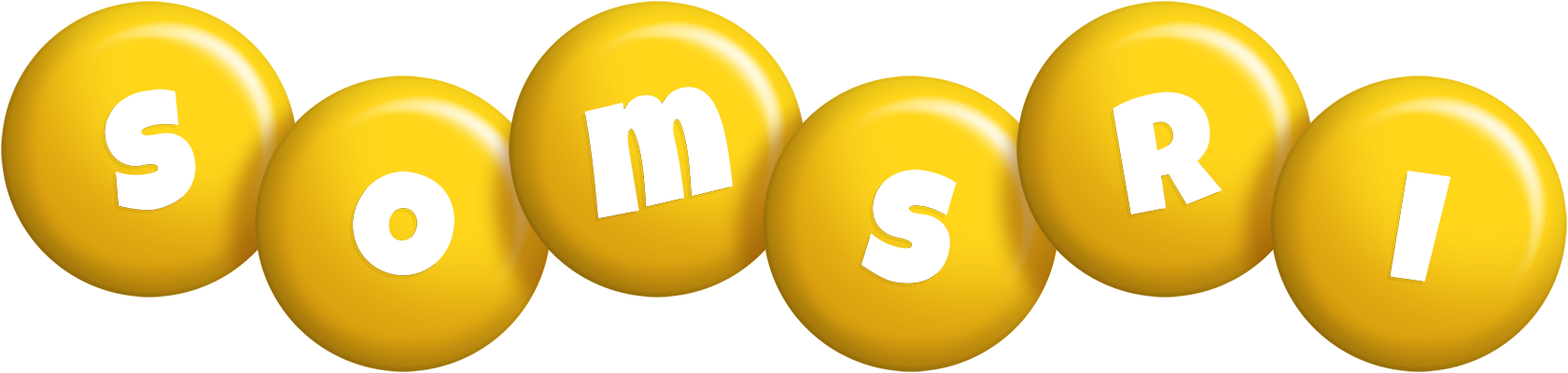 Somsri candy-yellow logo