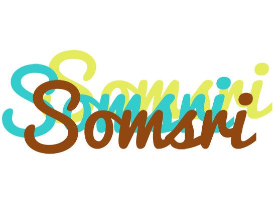 Somsri cupcake logo