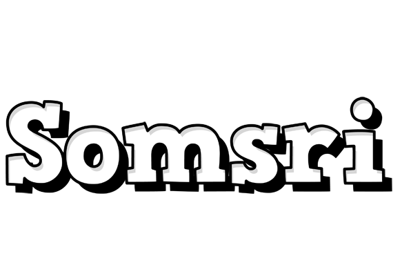 Somsri snowing logo