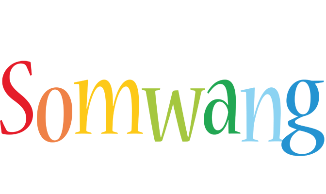 Somwang birthday logo
