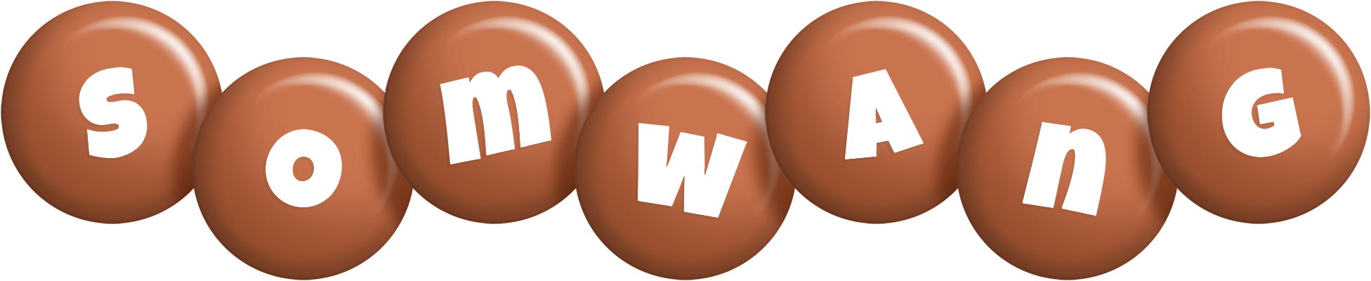 Somwang candy-brown logo
