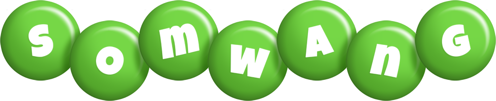 Somwang candy-green logo