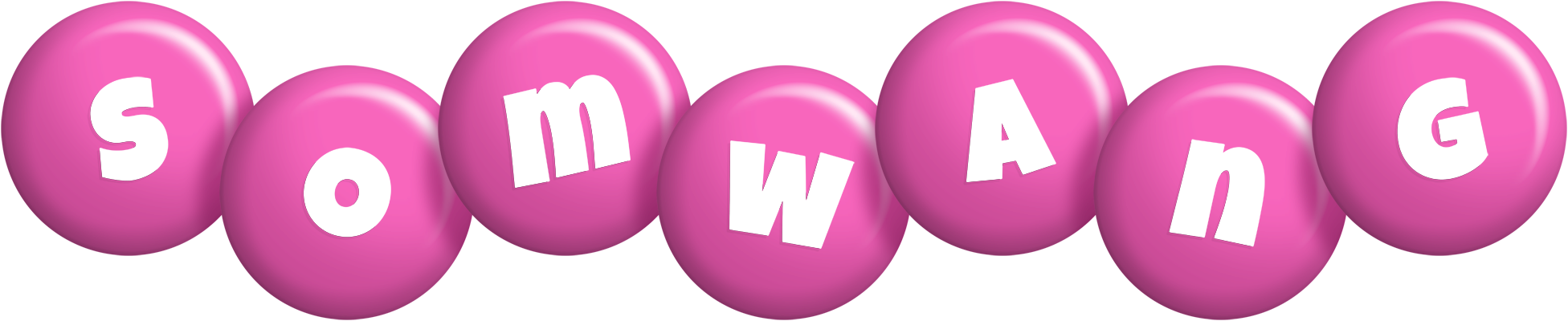 Somwang candy-pink logo