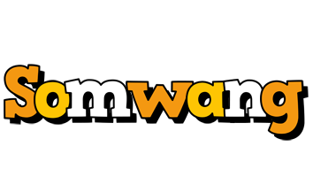 Somwang cartoon logo