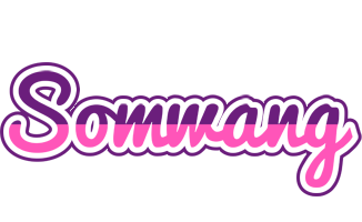 Somwang cheerful logo