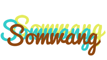 Somwang cupcake logo