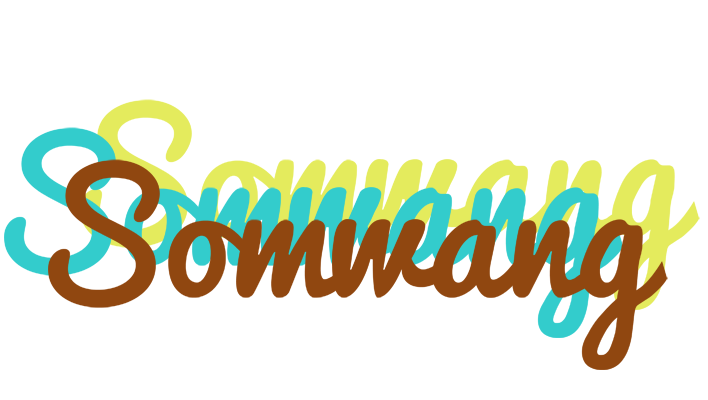 Somwang cupcake logo