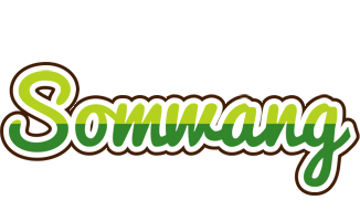 Somwang golfing logo