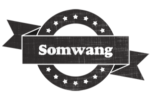 Somwang grunge logo