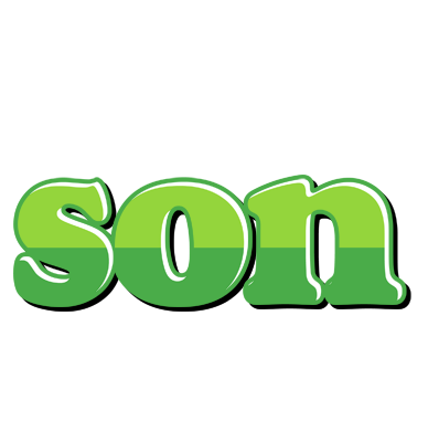 Son apple logo