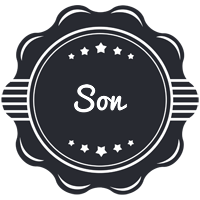 Son badge logo