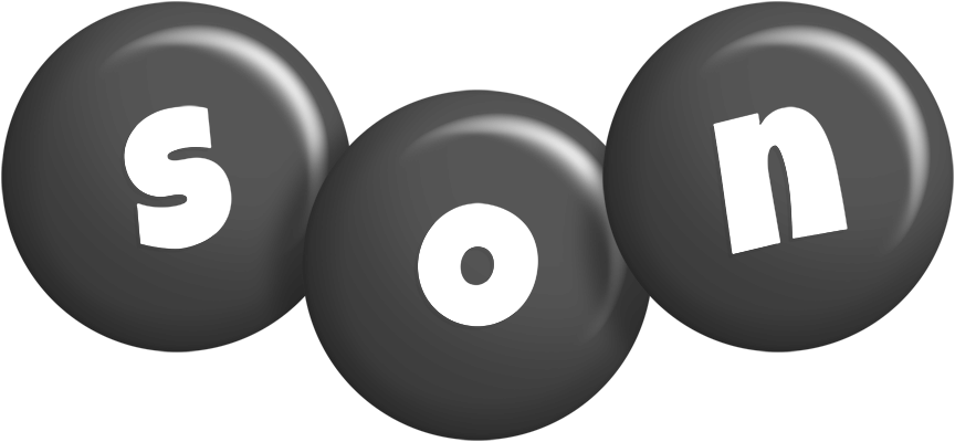 Son candy-black logo