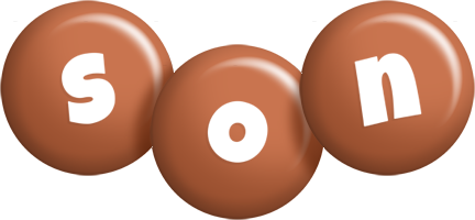 Son candy-brown logo
